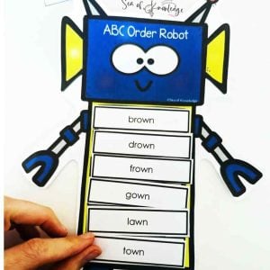 Free Printable ABC Order Worksheets - Doubles as a Craft