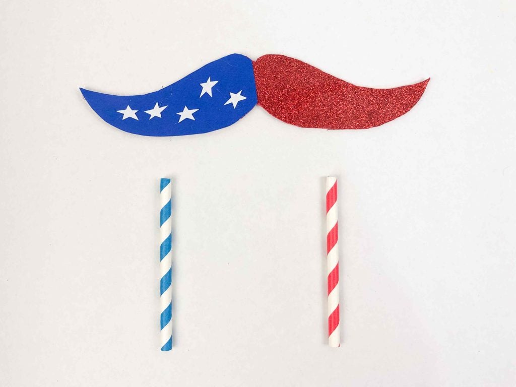 Are you looking for a fun and patriotic craft to celebrate American holidays like Memorial Day, Independence Day, and Labor Day? These super cute Red White and Blue Crafts are perfect! Look no further. In this blog post, we'll walk you through a step-by-step tutorial on creating a unique and exciting mustache topper craft that showcases the red, white, and blue spirit. 