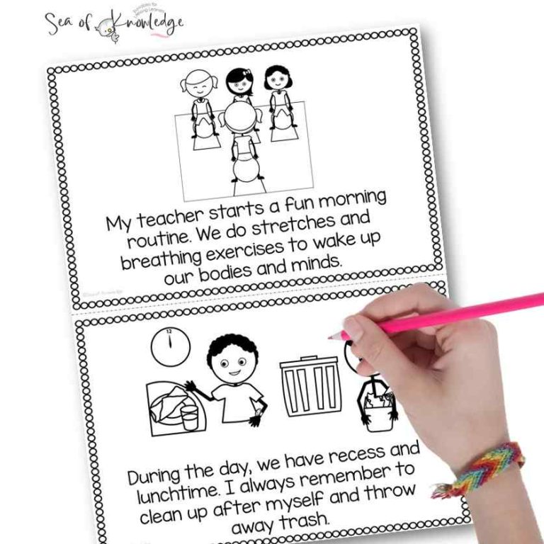 Back to School Routine Ideas and Social Story