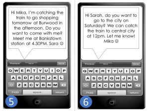 Text Message Classroom Activity: Printable Writing Tasks