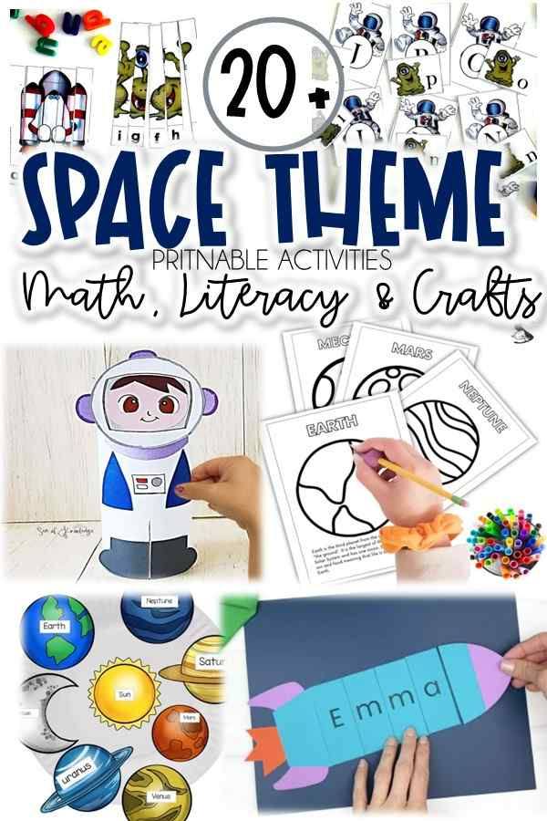 Preschool Space Theme Printables: Exploring the Universe
