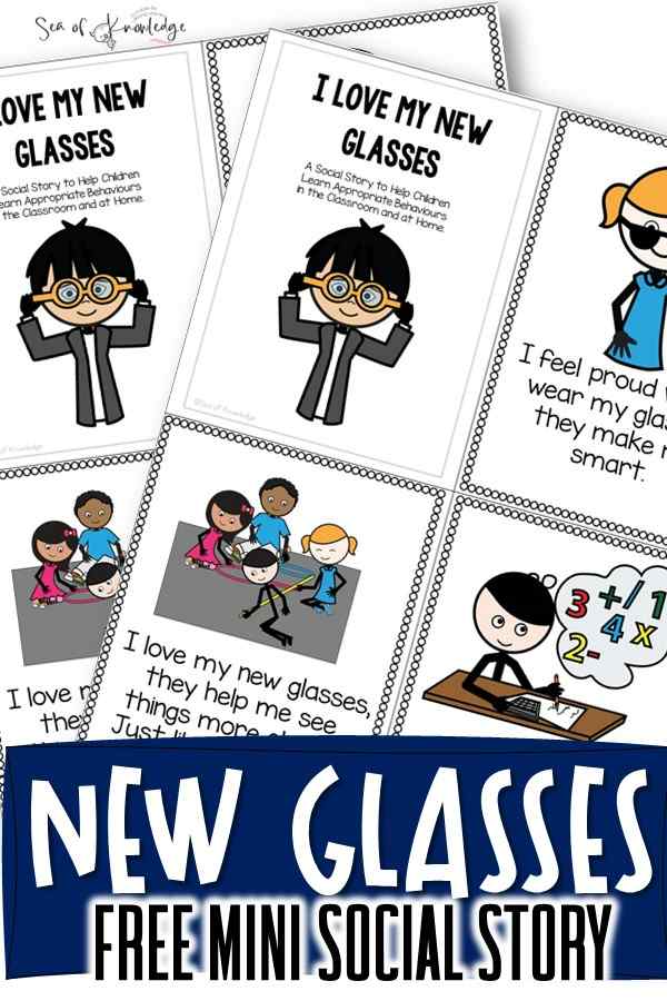 Wearing glasses can be a big adjustment for children, but it is crucial to their overall well-being and development. Using a wearing glasses social story can really help turn things around! 