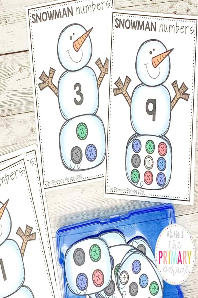 Counting meets frosty fun with these Snowman Counting Printables! Build adorable snowmen and match the numbers – a winter activity that's both chilly and educational.
