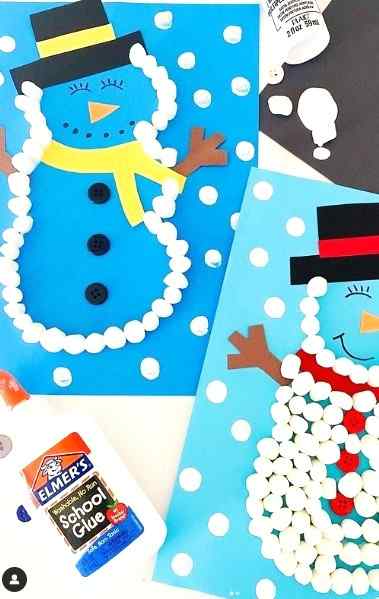 Get ready for sweet winter crafting fun with this Snowman Marshmallow Craft! It's a delightful way to combine creativity and a touch of sweetness.