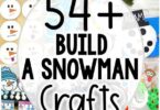 Add some sparkle and snow fun to your winter season with these fun and hands-on build a snowman craft printable ideas. There are over 50 ideas curated in this post, it's a fantastic way to have them all listed on one page to refer back to year on year.