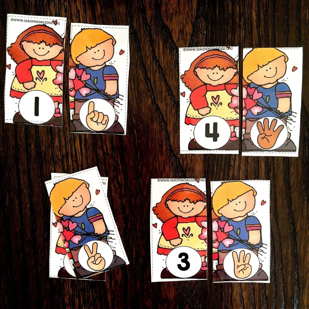 counting preschool activity