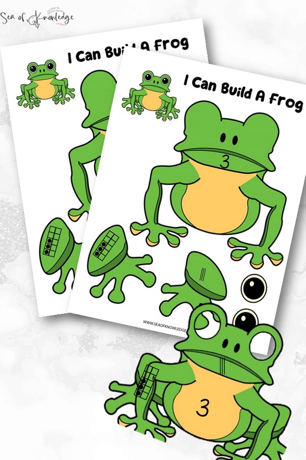 3 Best Easy Printable Frog Craft Templates Free