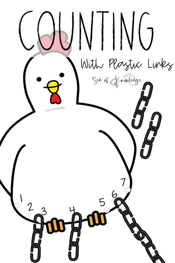 These simple but fun printable math activities for preschoolers are easy to prepare and the kids go crazy for them. 