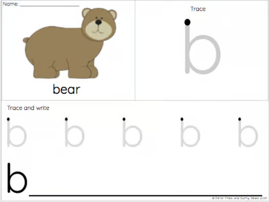 Discover when and how to teach kids letter tracing in a fun way! These letter tracing worksheets pdf free download are perfect! Check out easy activities, like an Easter-themed craft, and grab 4 free worksheets (over 500 FREE printable sheets). Download now for a mix of learning and laughs!  #LetterTracing #FunLearning