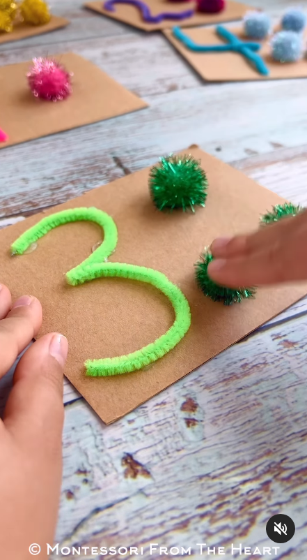 These simple but fun printable math activities for preschoolers are easy to prepare and the kids go crazy for them. 