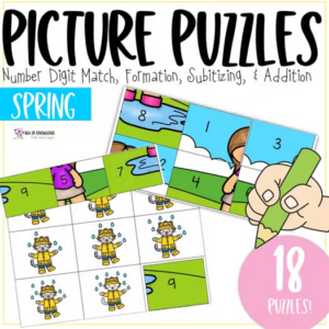 Printable Spring Activities for Preschoolers