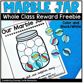Looking for a simple classroom management tool? Try this free Marble Jar Visual — it's an easy whole-class reward system that helps promote positive behavior.