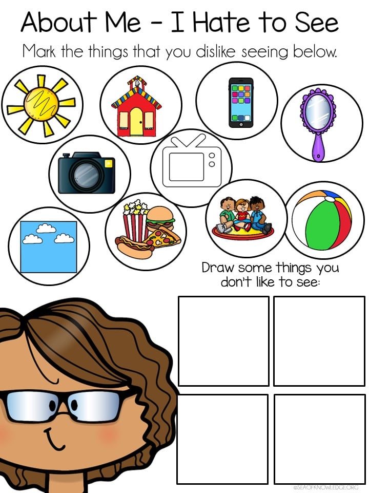 This activity sheet is all about exploring how our senses can be connected to our emotions!
