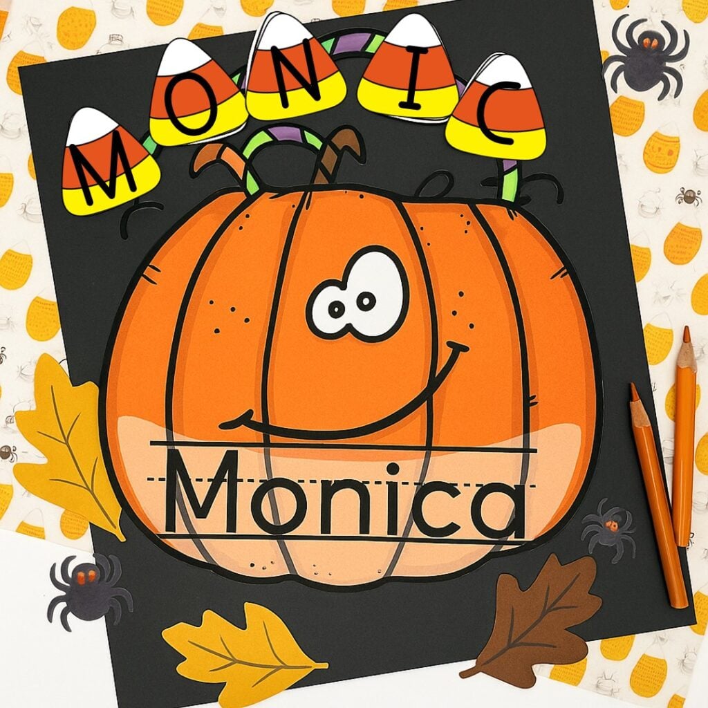 Bring the spirit of Halloween to your preschool activities with our free Jack o' Lantern Craft Template!