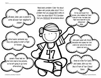 I put together this quick little activity to use as a check-in after reading A Bad Case of Tattle Tongue with my students. If you end up downloading and trying it out, I’d love to hear how it goes—feel free to leave some feedback and share your experience!