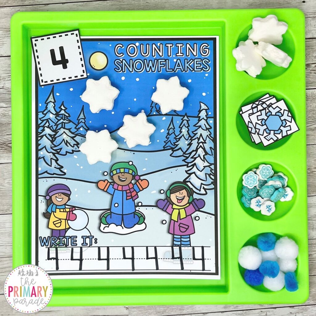 Winter Counting Activity
Keep little learners engaged with this fun and interactive Winter Counting Activity! With a snowy theme, kids will practice number recognition, counting, and fine motor skills, all while embracing the chill of the season—minus the frostbite! ❄️