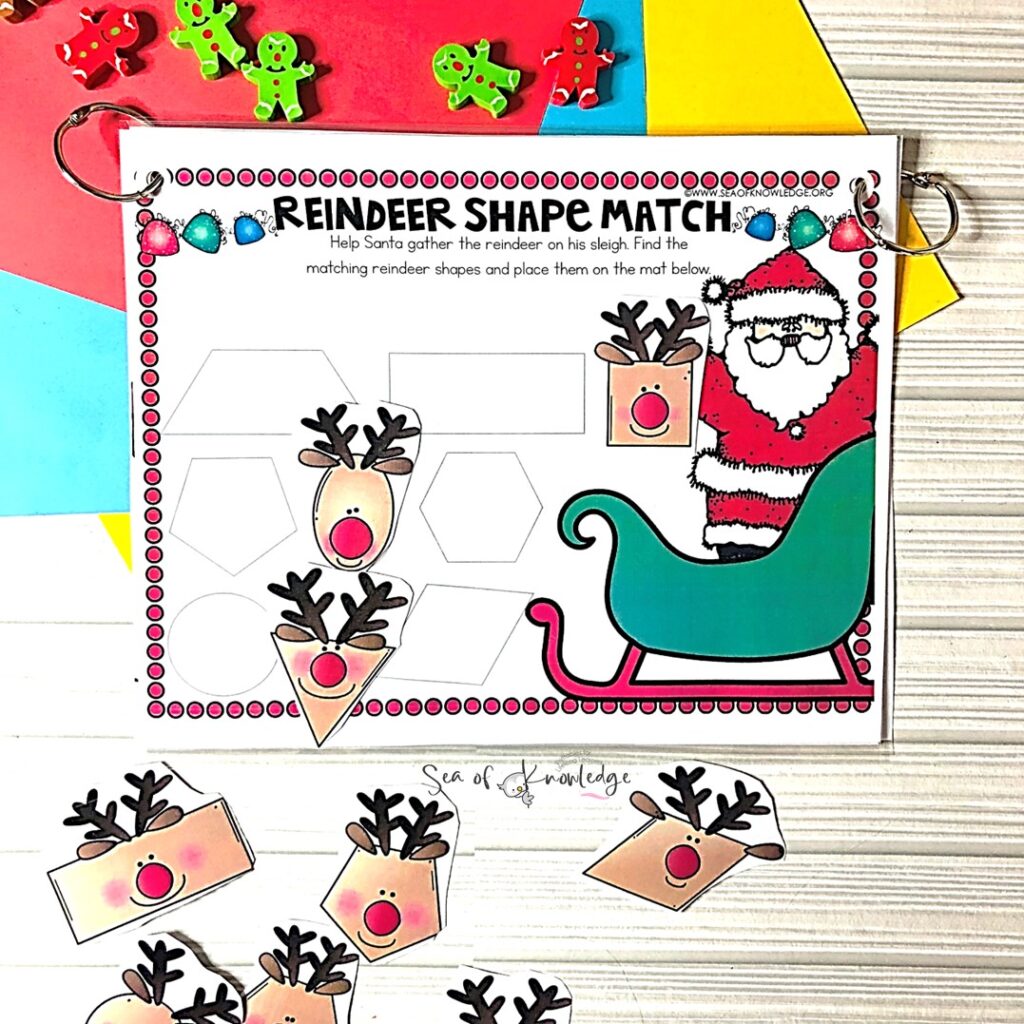 The Christmas Toddler Busy Book offers easy-to-use pages packed with seasonal fun to keep your toddlers entertained. 