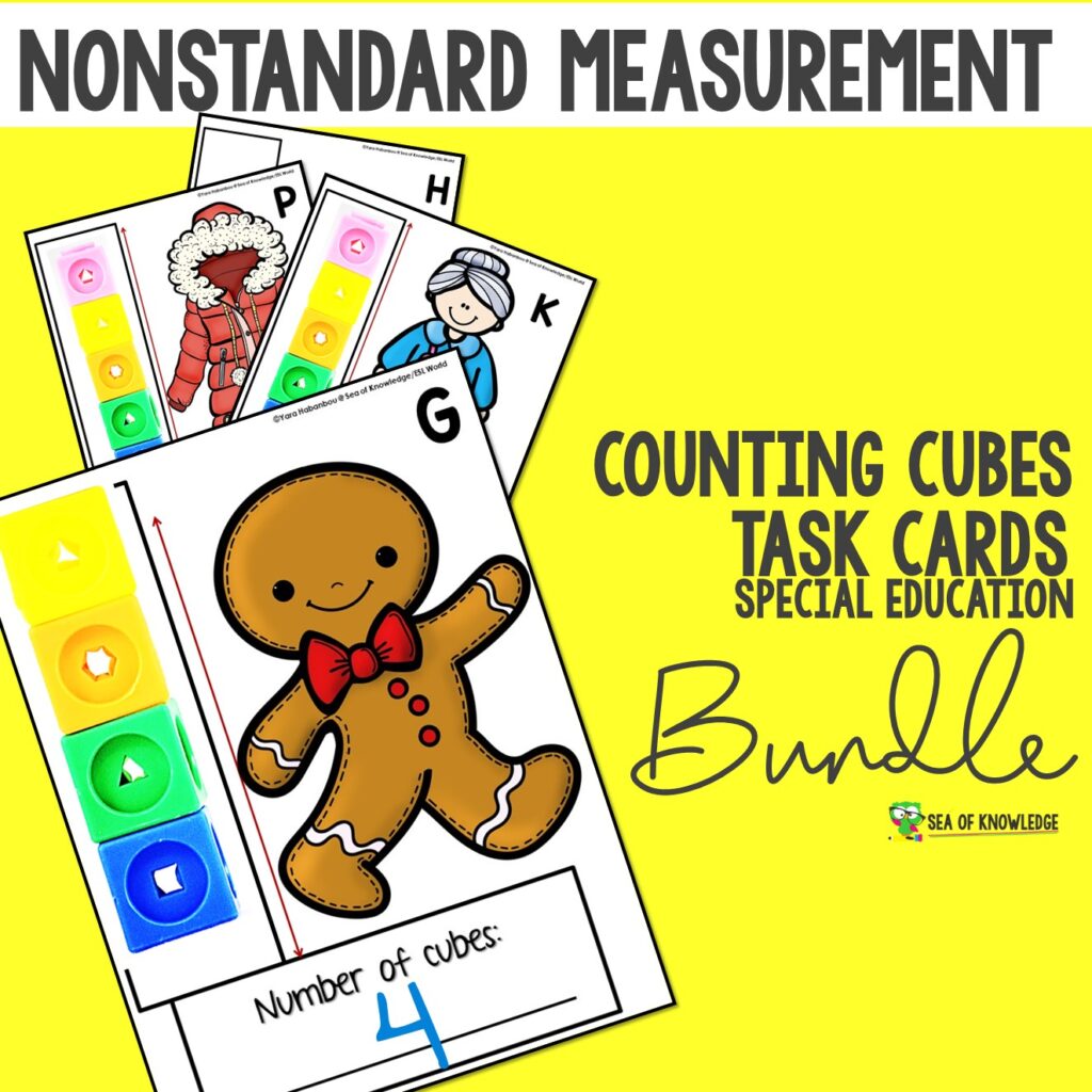 Christmas Non-Standard Measurement Task Cards: Math, but make it merry! These task cards get kids measuring holiday-themed stuff, and honestly, they’ll be having so much fun they won’t even realize they’re doing math. Win-win!