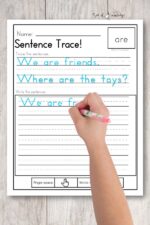 Mastering Kindergarten Sight Word Sentences Worksheets —Even for ...