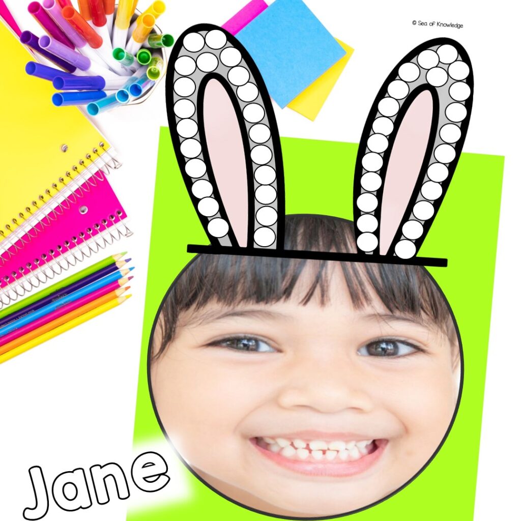 This Bunny Ears Q-Tip Craft is perfect for fine motor practice and a fun, low-prep activity for little learners.