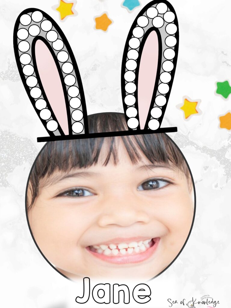 This Bunny Ears Q-Tip Craft is perfect for fine motor practice and a fun, low-prep activity for little learners.