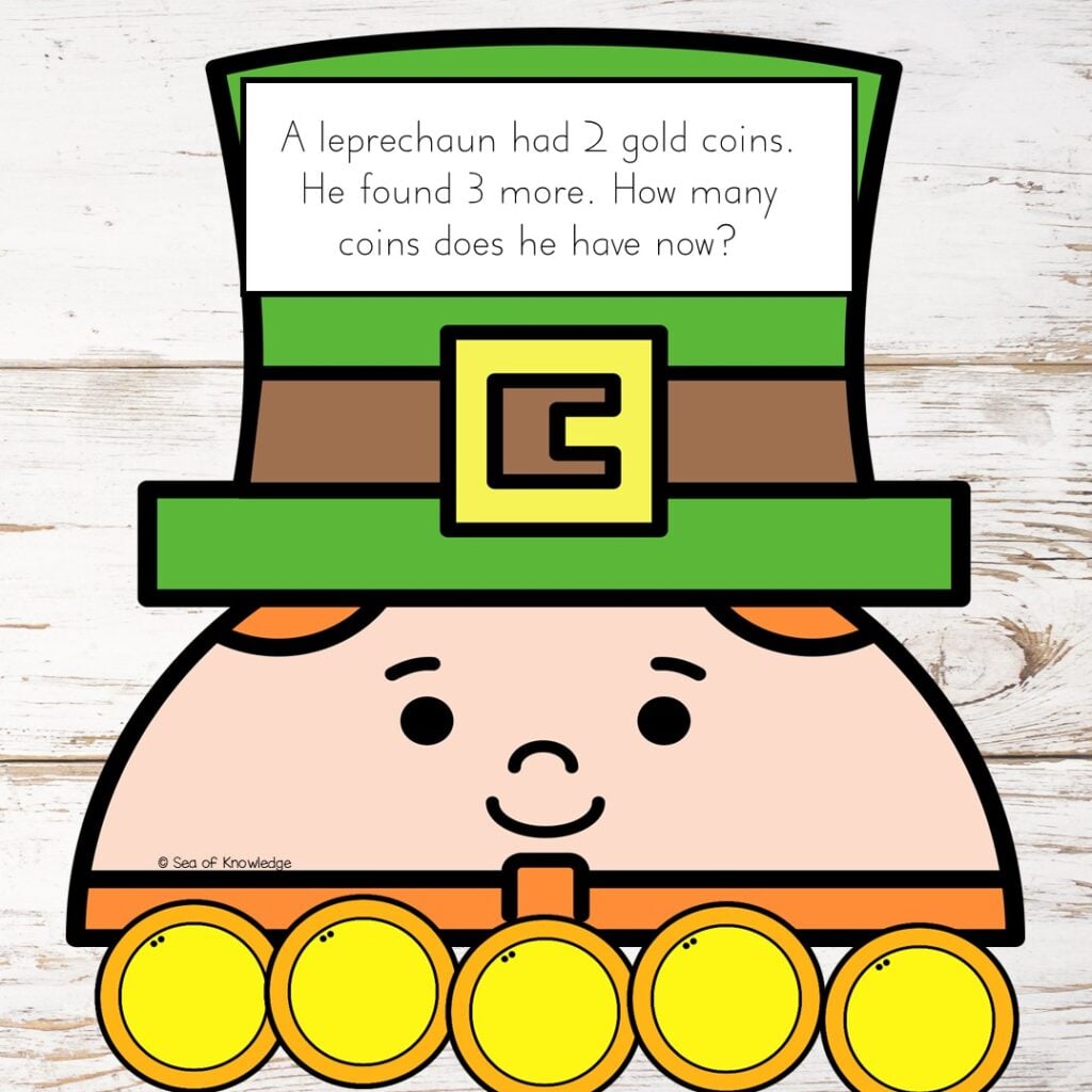 Get ready for St. Patrick's Day with this free math riddle craft! Perfect for adding some festive fun to learning, kids solve riddles while practicing math skills and creating a cute craft!