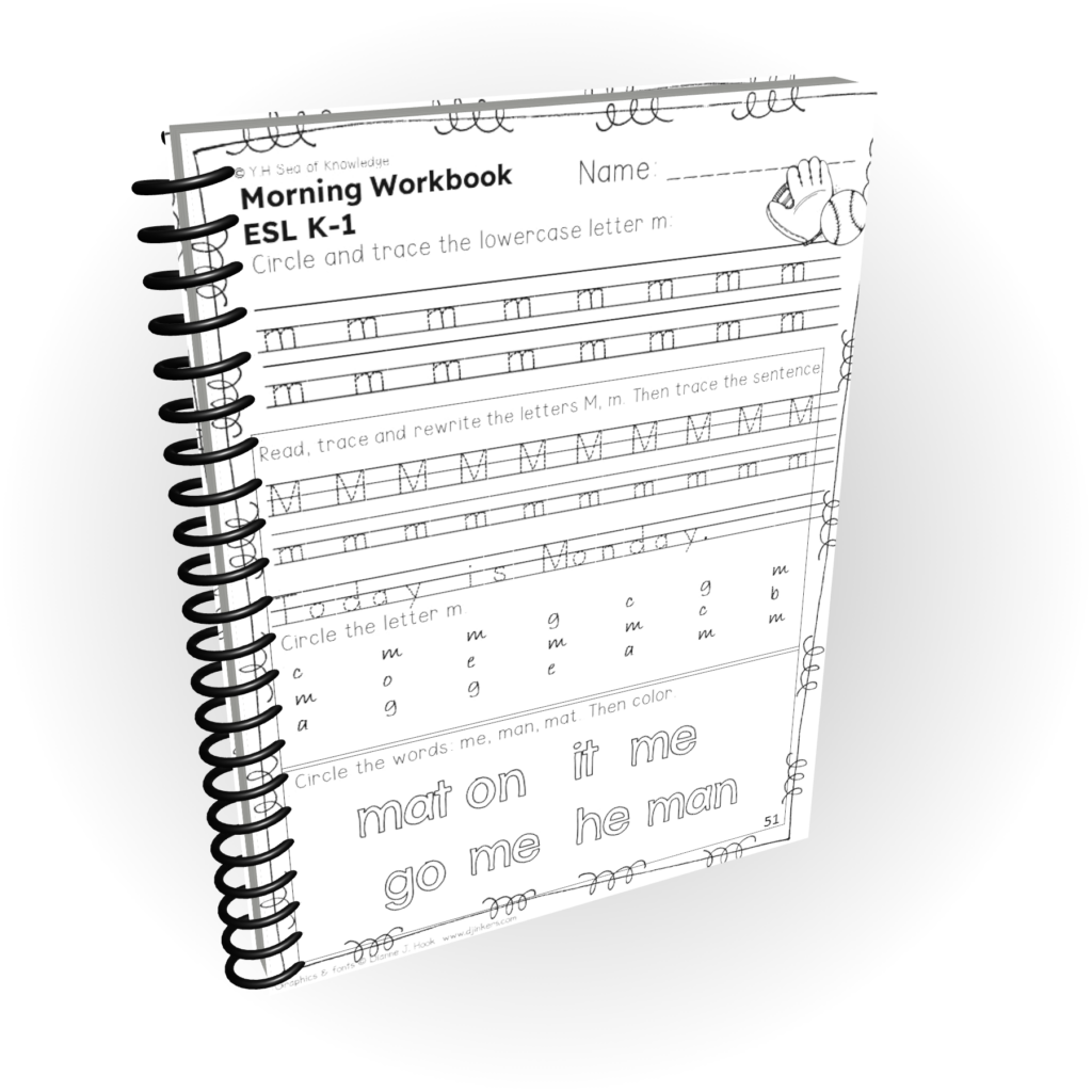 ESL worksheets bundle for newcomers and beginners to build language and literacy skills