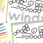 Learn how to teach weather to preschoolers with this fun Dot Painting Weather Printable Pack! Includes weather words, graphing activities, and more. Plus, grab a free printable on the blog!