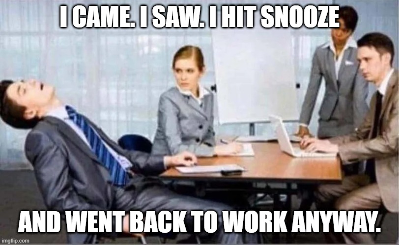 Sarcastic and humorous back to work quote for adults who hate Mondays.