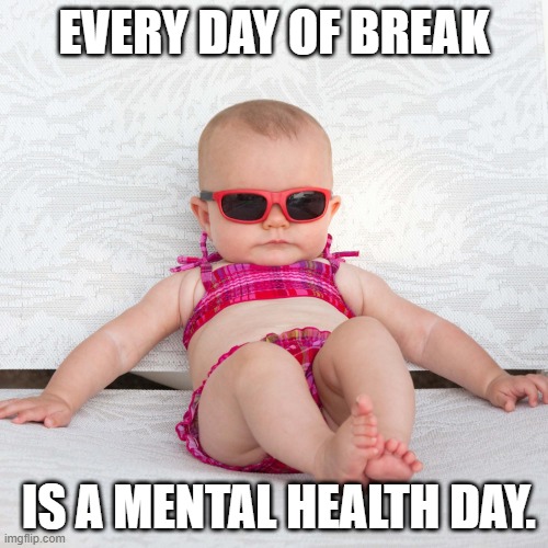 Funny quote about teaching and summer holidays