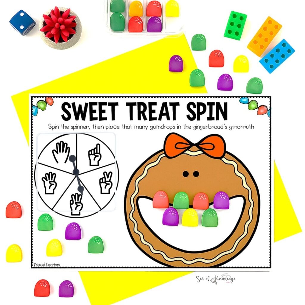 Printable busy learning binder pages with seasonal math and literacy activities