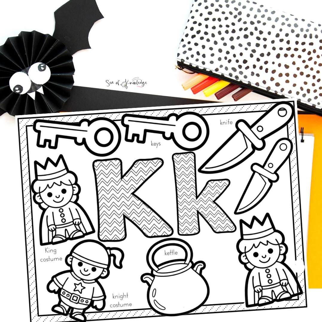 Halloween Beginning Sounds Worksheets That’ll Make Your Kids Scream with Joy