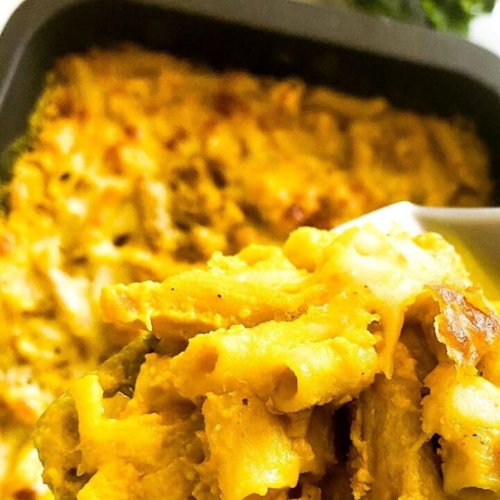 Vegan Pumpkin Mac and Cheese