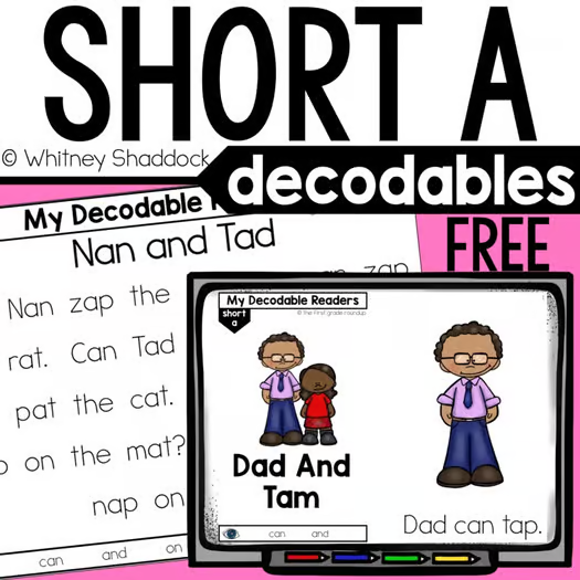 These Short A Reading Passages Decodable Readers with CVC Words are perfect for that.