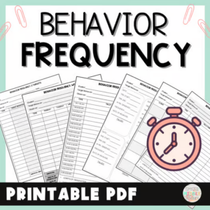 Behavior Sheet Think Sheets That Actually Work (Plus the Stop Think ...