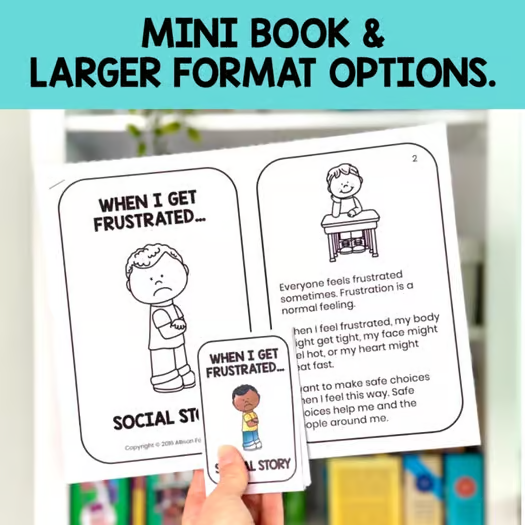 Once students begin identifying feelings, the next step is helping them understand what to do with those emotions. Pairing art with a simple narrative can strengthen that connection.