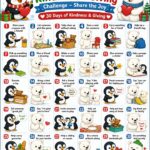 christmas kindness and movement random acts of kindness challenge