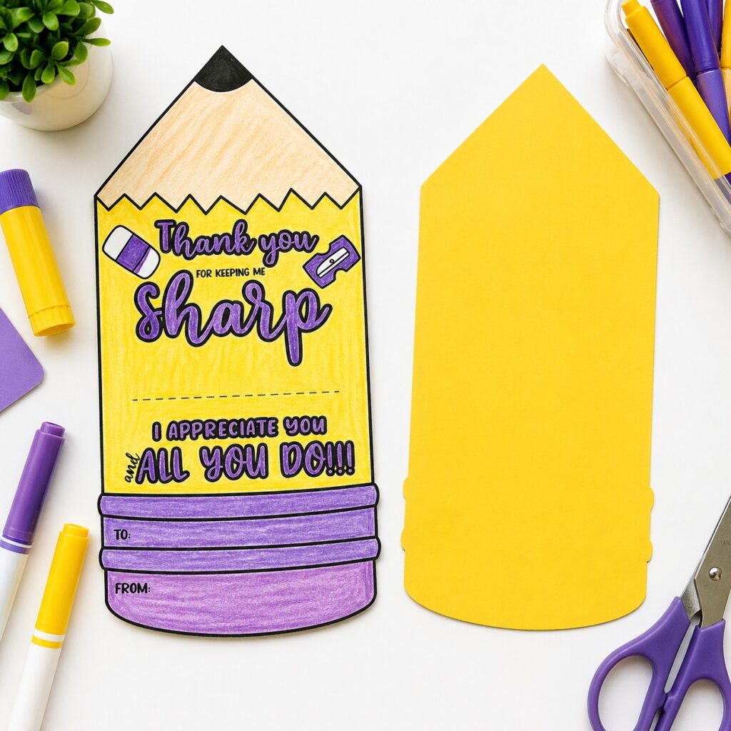 printable teacher appreciation cards for preschool and kindergarten