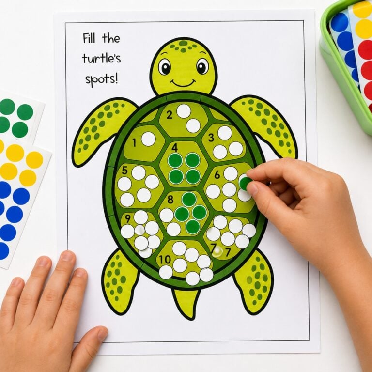 Sticker Counting Activities (they go crazy for these dot sticker cards)