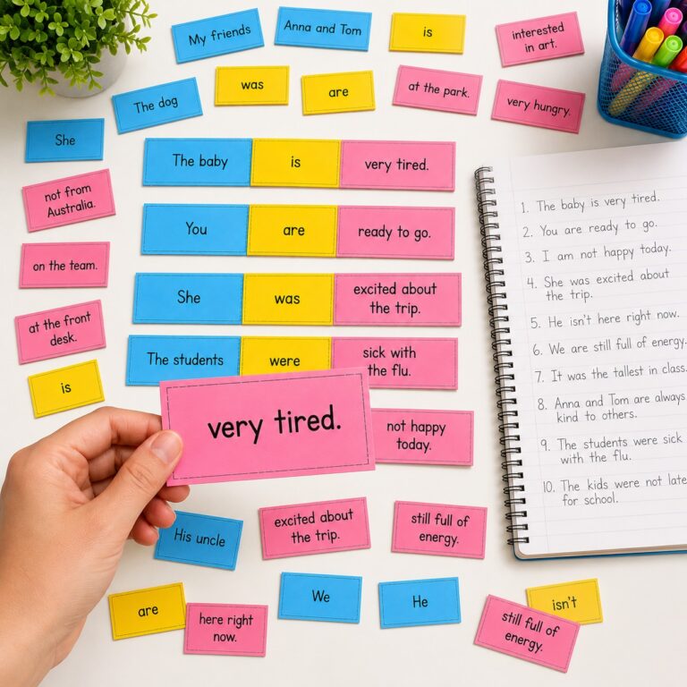 Sentence Using High High Frequency Words Sentences: Easy Sentence Building Activities for ...