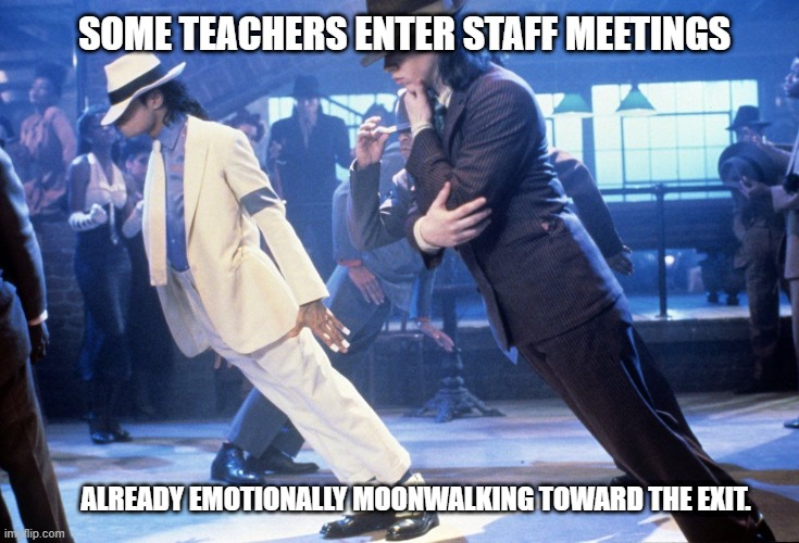 classroom chaos meme with exhausted female teacher reactions
