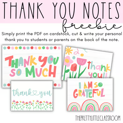 homemade teacher appreciation card printable for kids