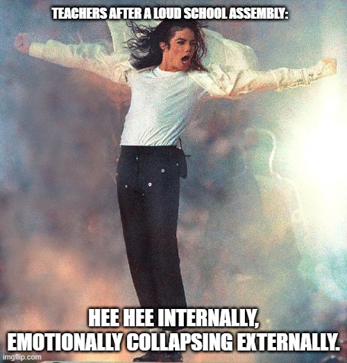 funny Michael Jackson teacher quotes meme for Pinterest