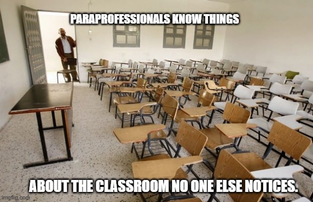 funny quotes for paraprofessionals working in schools