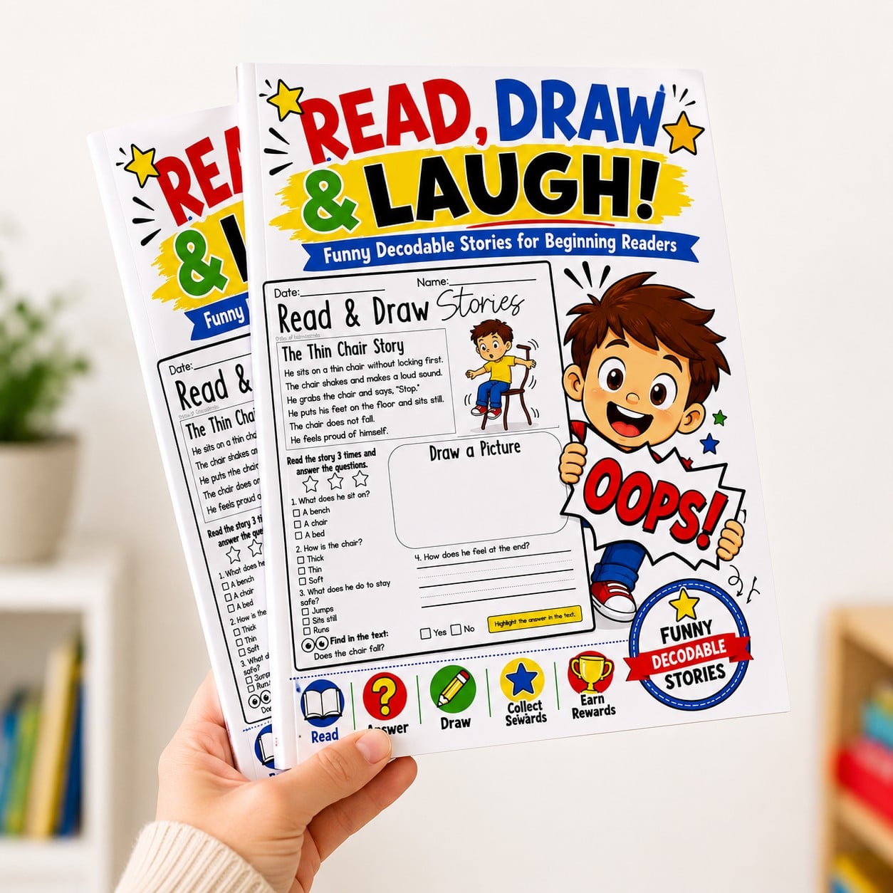 CVC Reading Books Kids Will Actually Want to Read (With Comprehension & Drawing Activities)