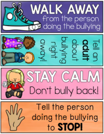 School counseling infographic about teasing, friendship problems, and emotional regulation skills
