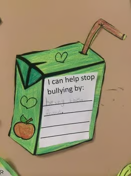 Anti-bullying classroom resource for kindergarten focused on kindness, inclusion, empathy, and friendship building.