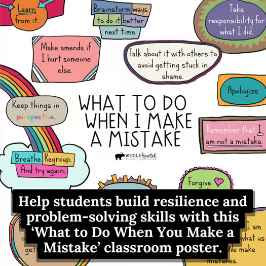 Fixed mindset vs growth mindset infographic featuring positive thinking and resilience strategies.