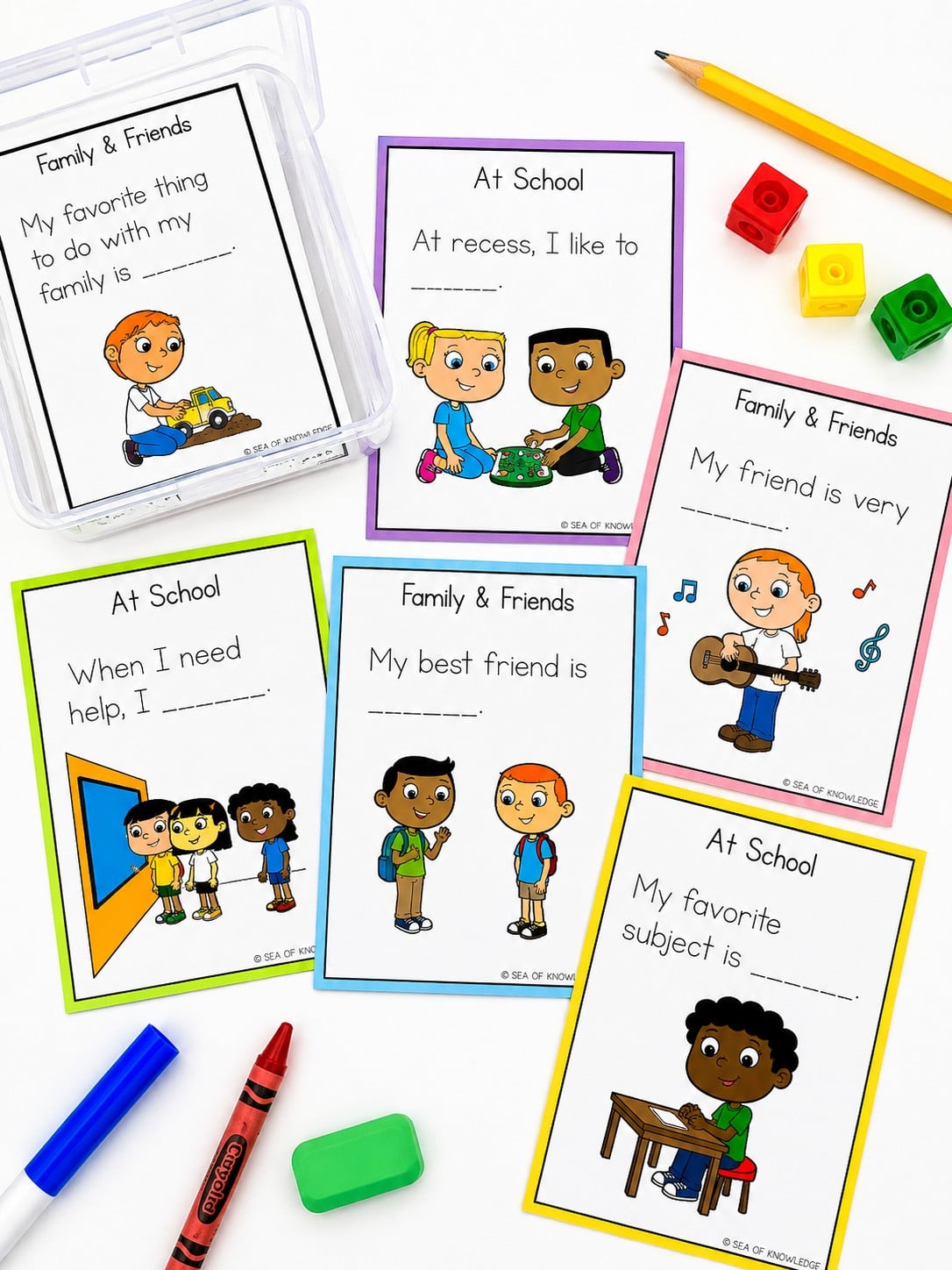 100+ Conversation Starter Cards for Kids: Fun Speaking & Social Skills