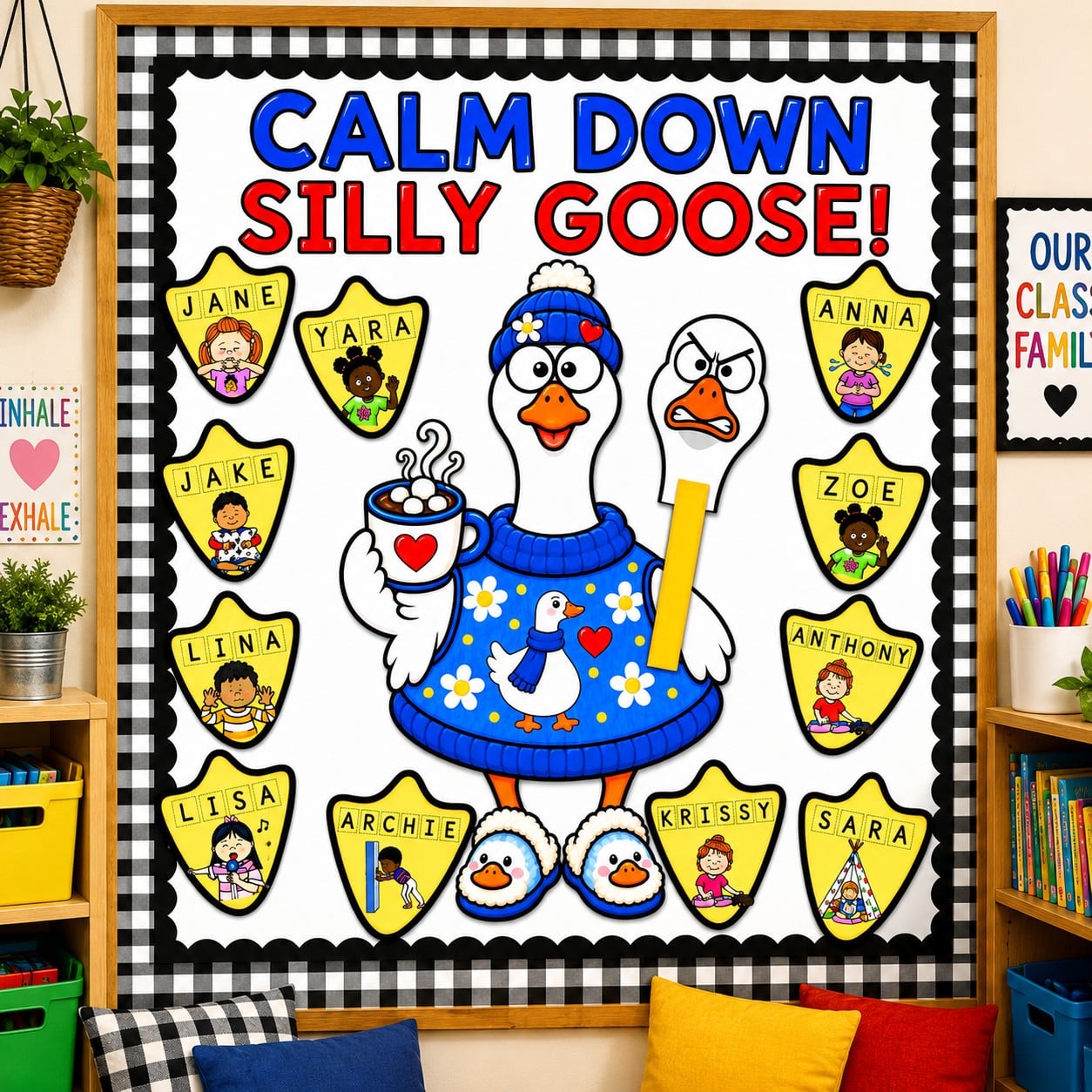 Easy Goose Dress Up Craft for Social Emotional Learning [Cutest Setup]